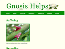 Tablet Screenshot of gnosishelps.com